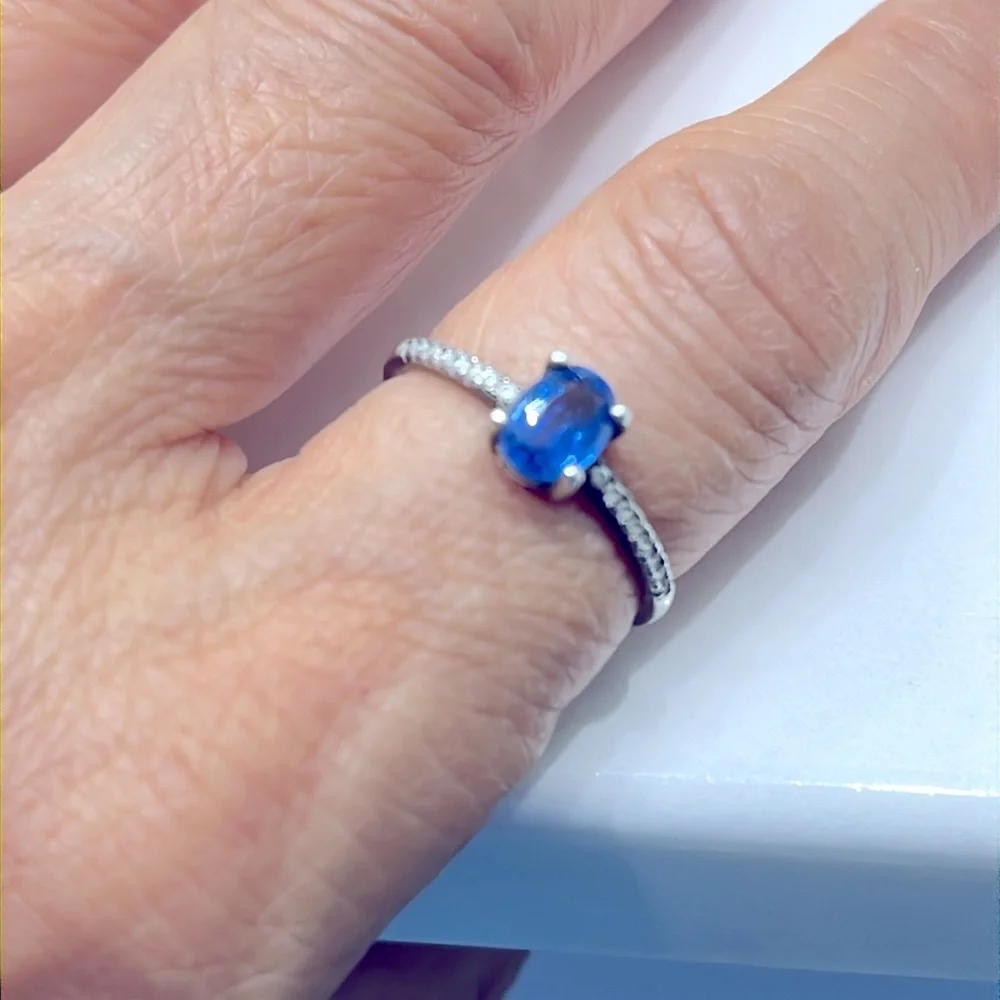 Kyanite 14KGP Ring
